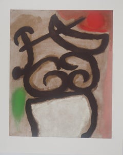 Female Model, Signed lithograph