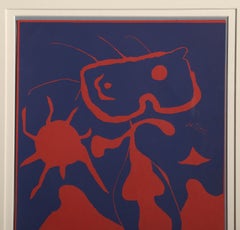 Femme pour XXe Siecle (Dupin 40), Modern Linocut by Joan Miro