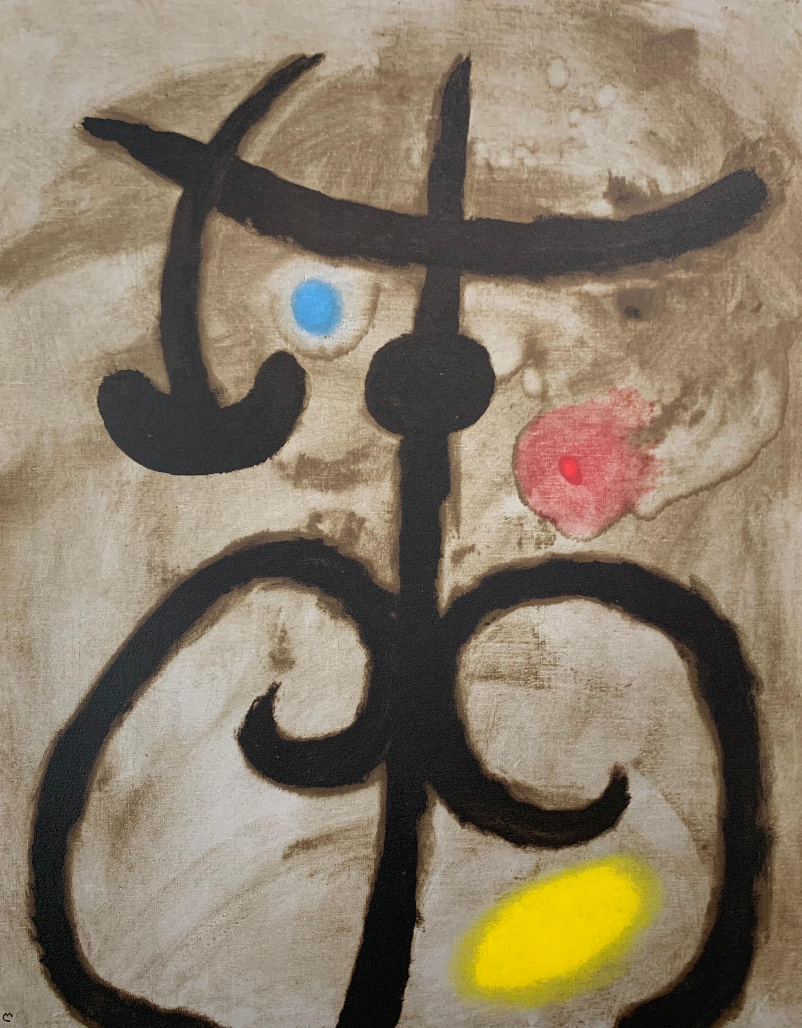 Joan Miró Abstract Print - Femmes