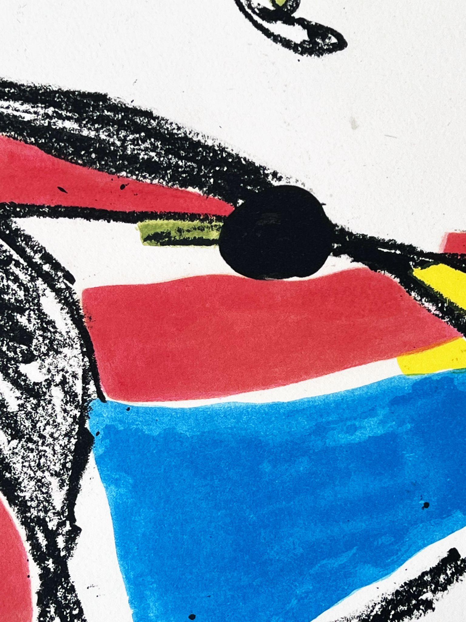 Festa Major - Abstract Print by Joan Miró