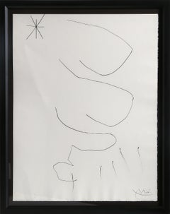 Five Framed Etchings by Joan Miro, from Journal d'un graveur 1975