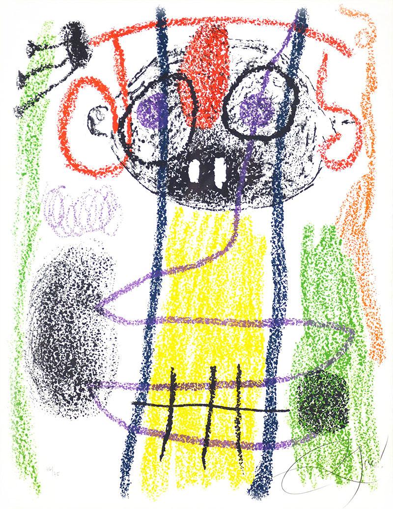 Abstract Print di Joan Miró - Senza titolo da 'Album 21