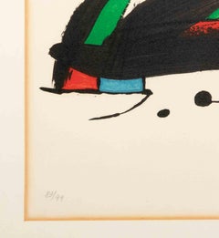 Fundacio Joan Mirò - Lithograph by Joan Mirò - 1975