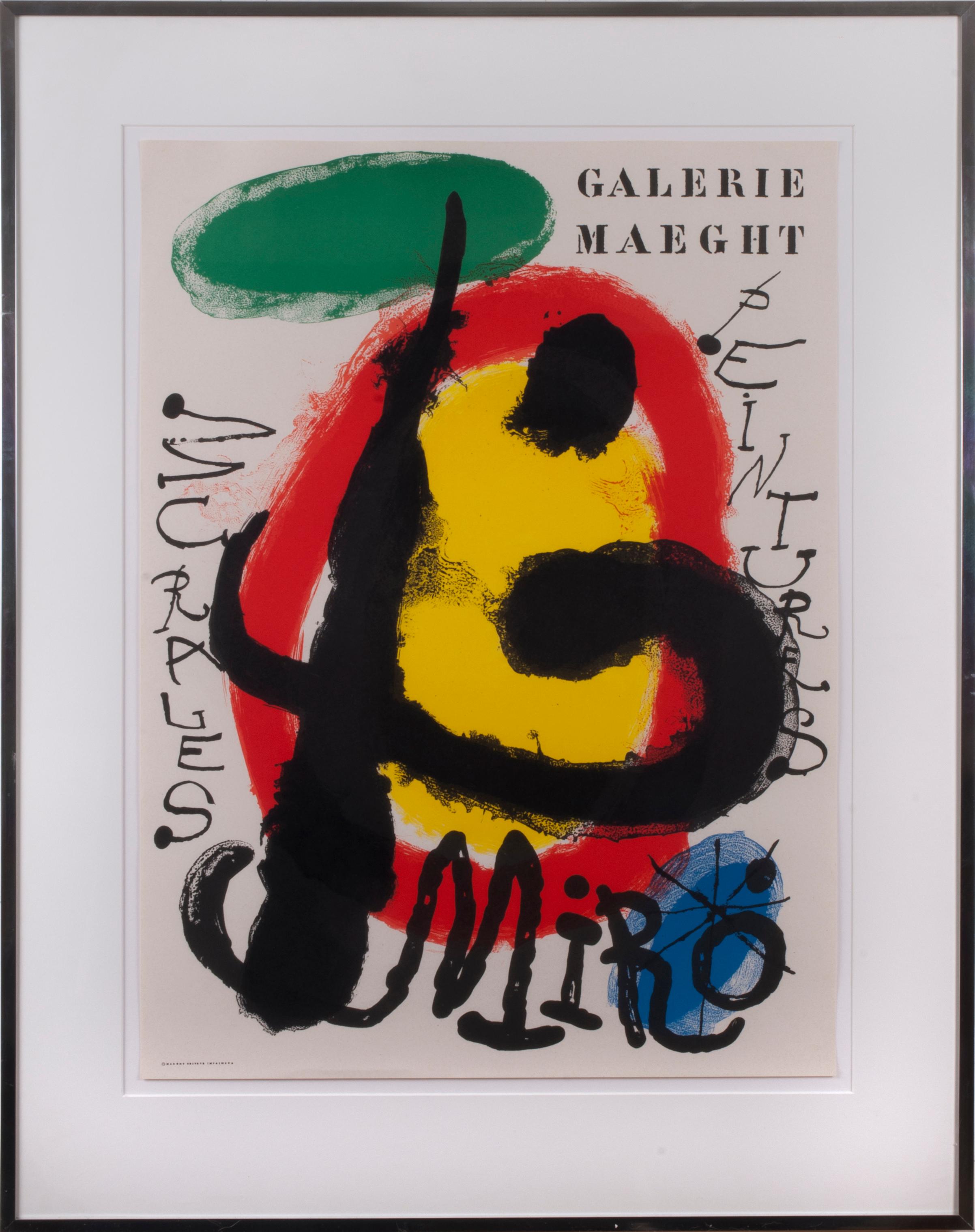 Galerie Maeght Murales et Peintures - Print by Joan Miró