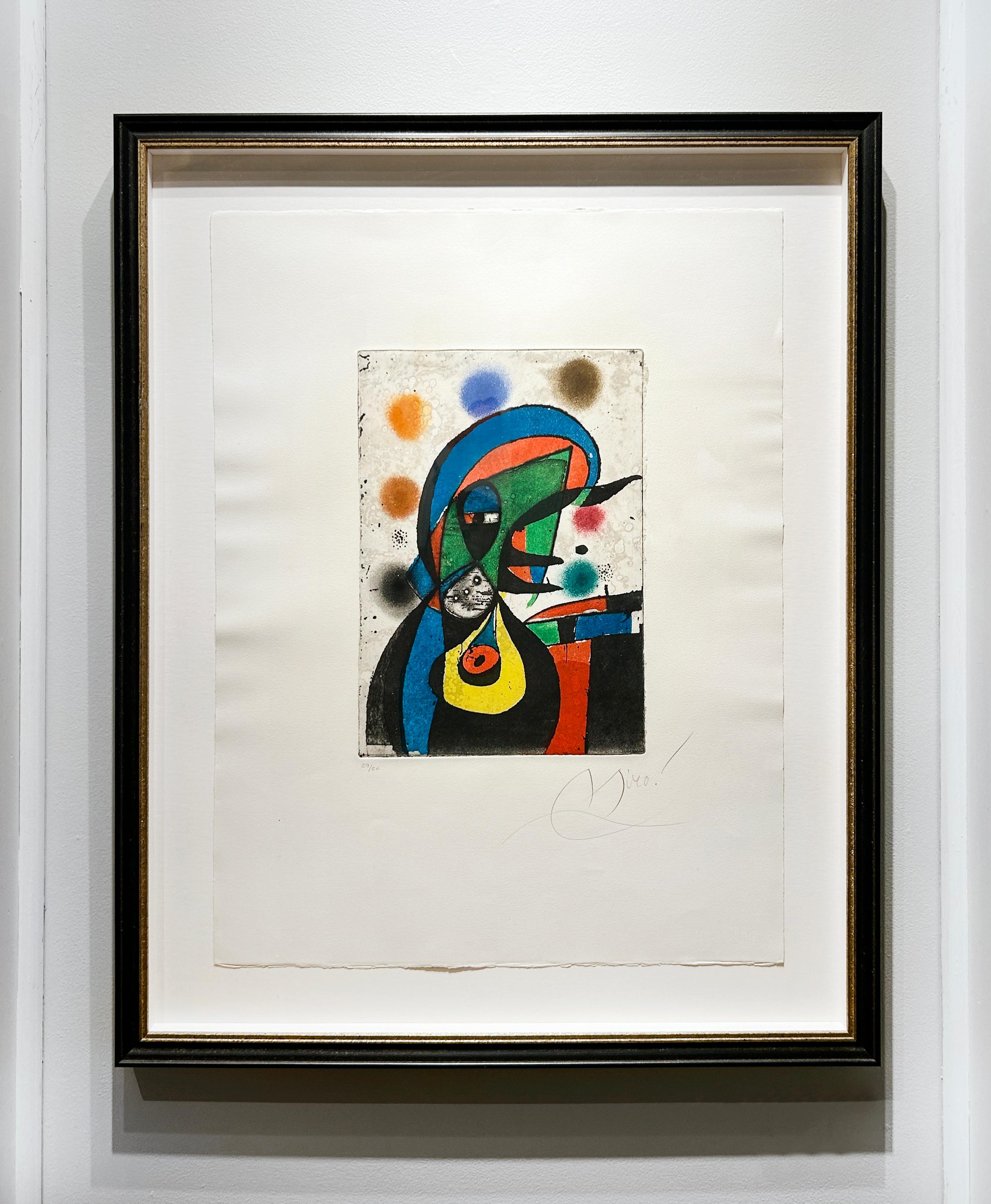 Gaudi XII (Moderne), Print, von Joan Miró