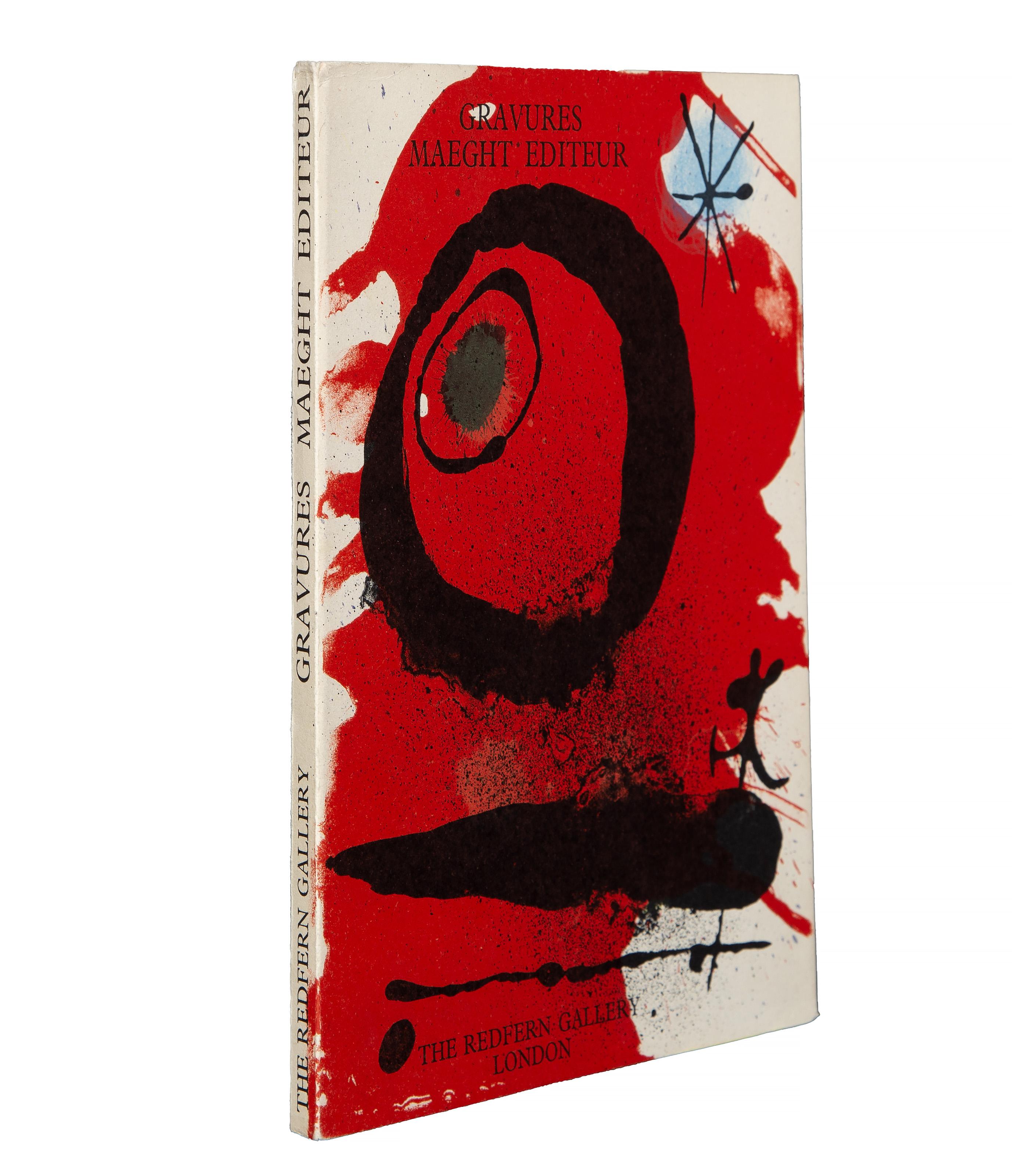 Joan Miro, Spanish (1893 - 1983) - Gravures Maeght Editeur (Cover), Year: 1966, Medium: Lithograph, Edition: 1500, Size: 10 x 7.5 in. (25.4 x 19.05 cm), Printer: Arte Adrien Maeght, Publisher: Redfern Gallery and Maeght, Reference: Miro Lithographs