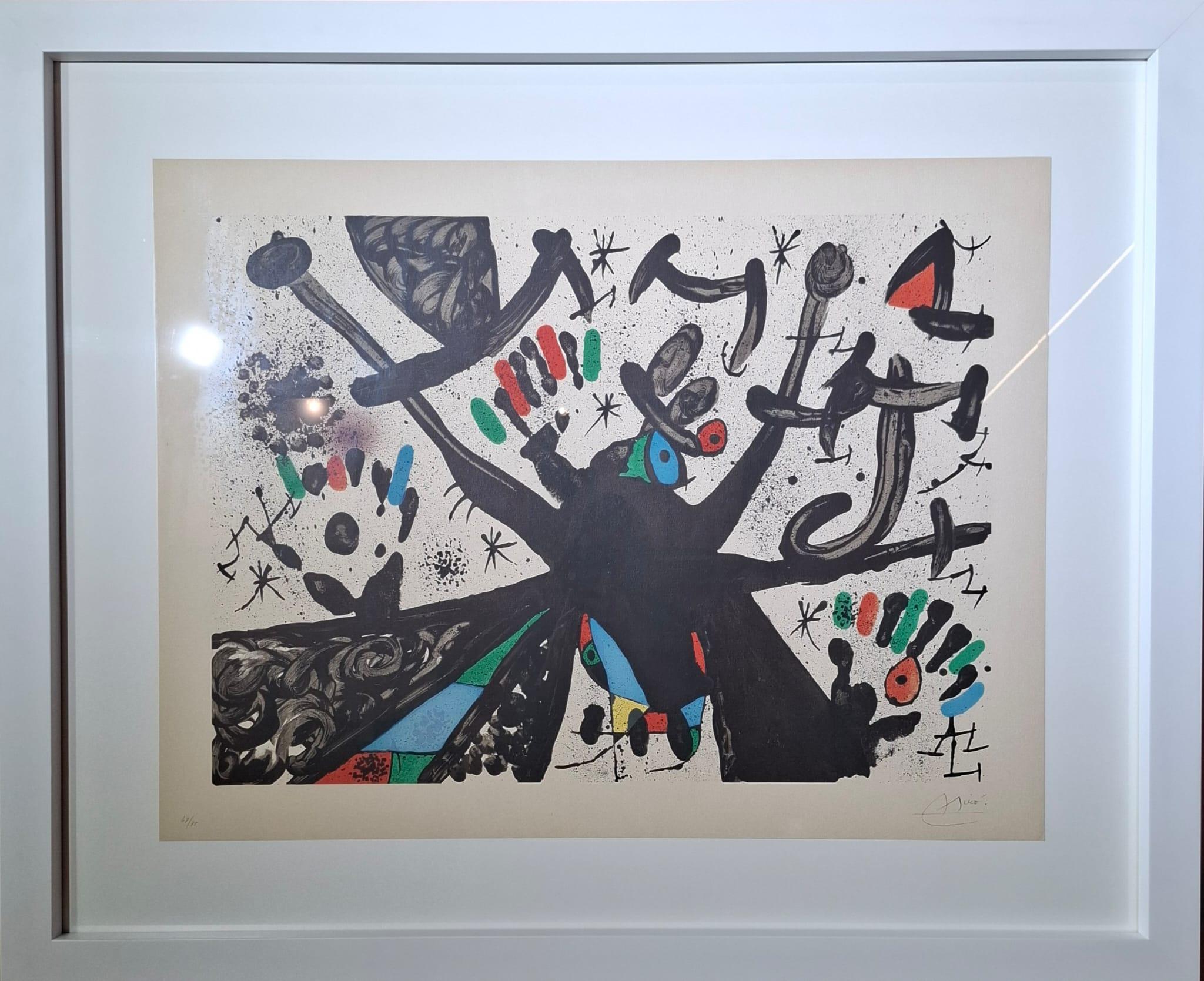 Homenatge a Joan Prats – Print von Joan Miró