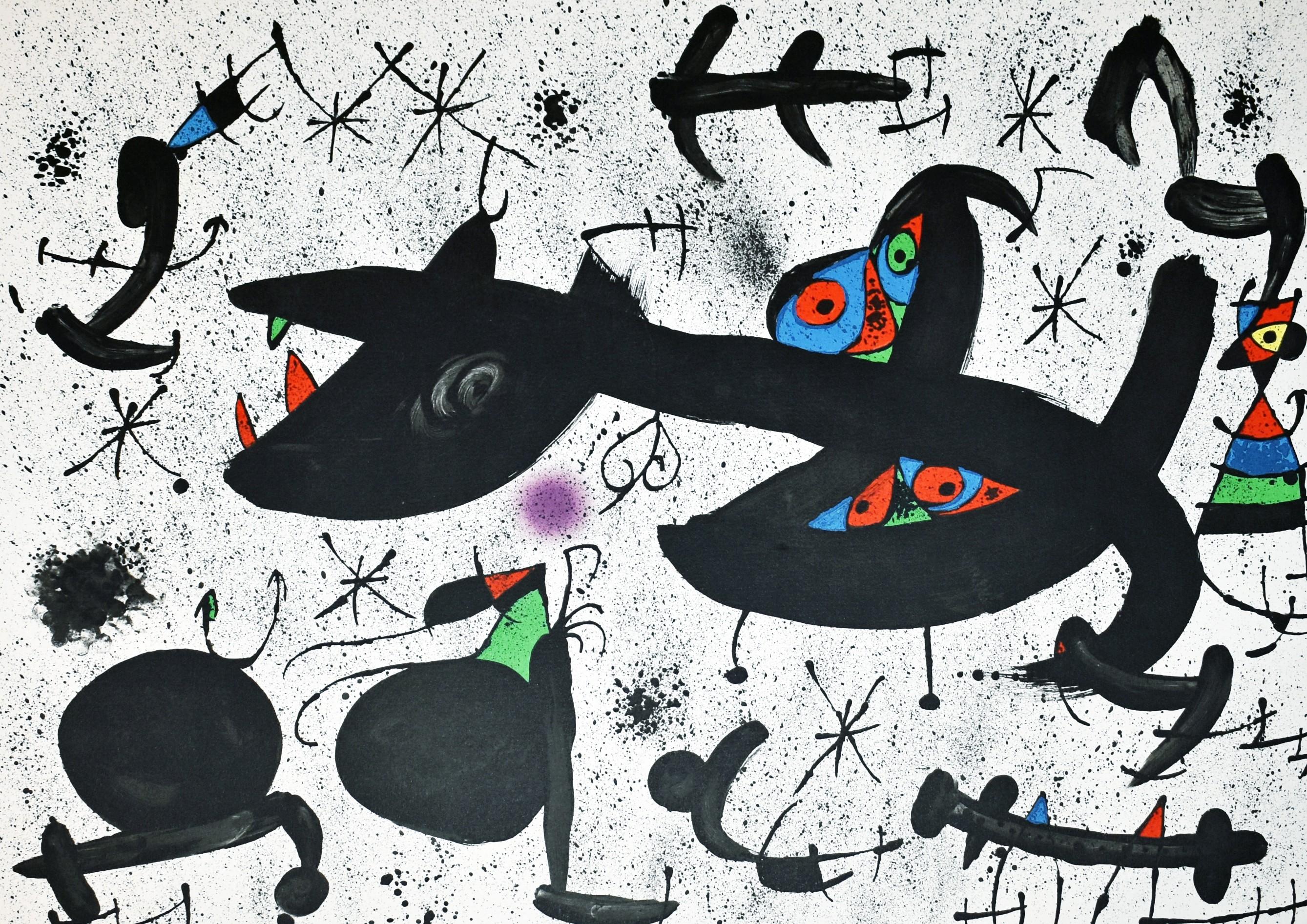 Homentage a Joan Prats - Print by Joan Miró