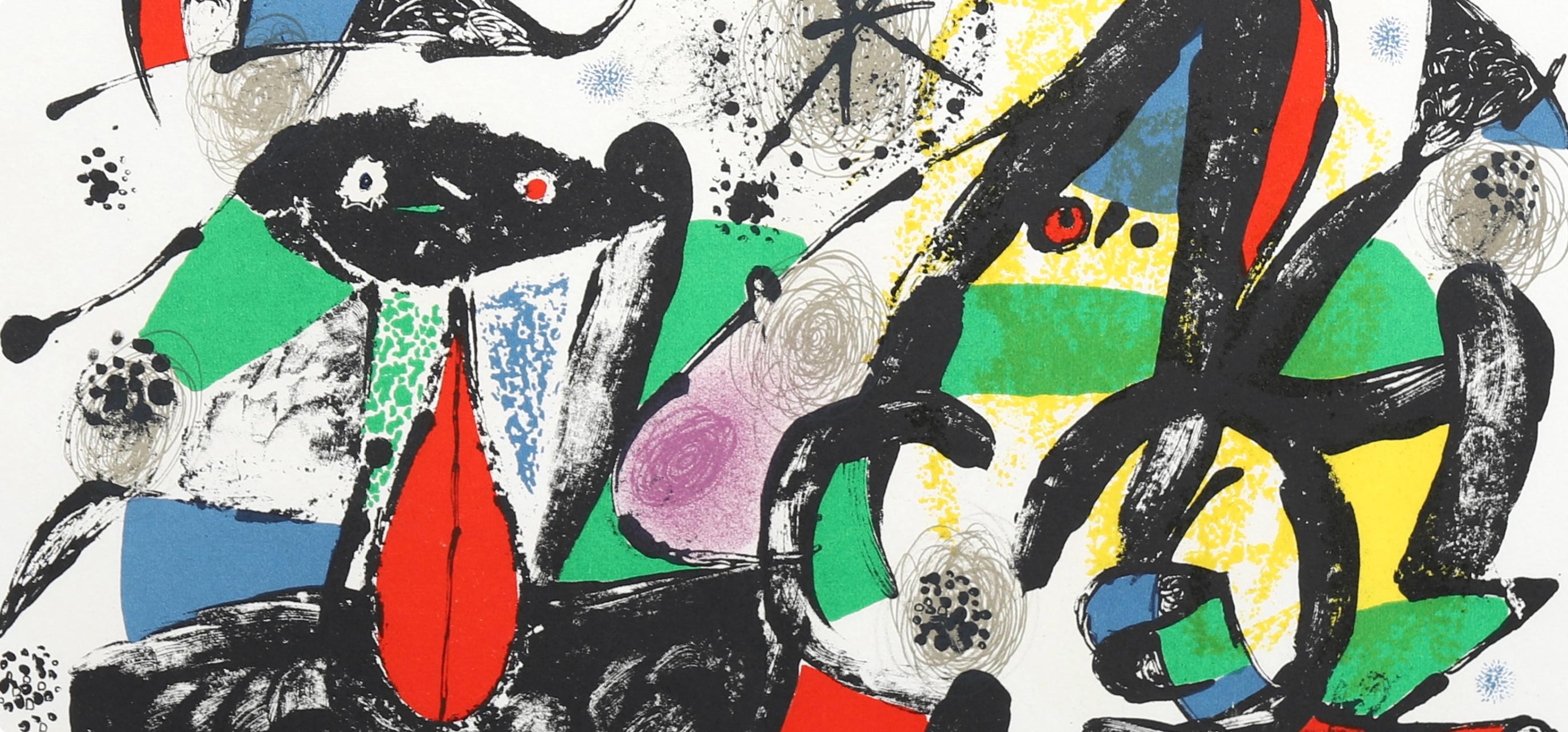 Hommage à Dorothea Tanning (Mourlot 929), XXe siècle - Print by Joan Miró