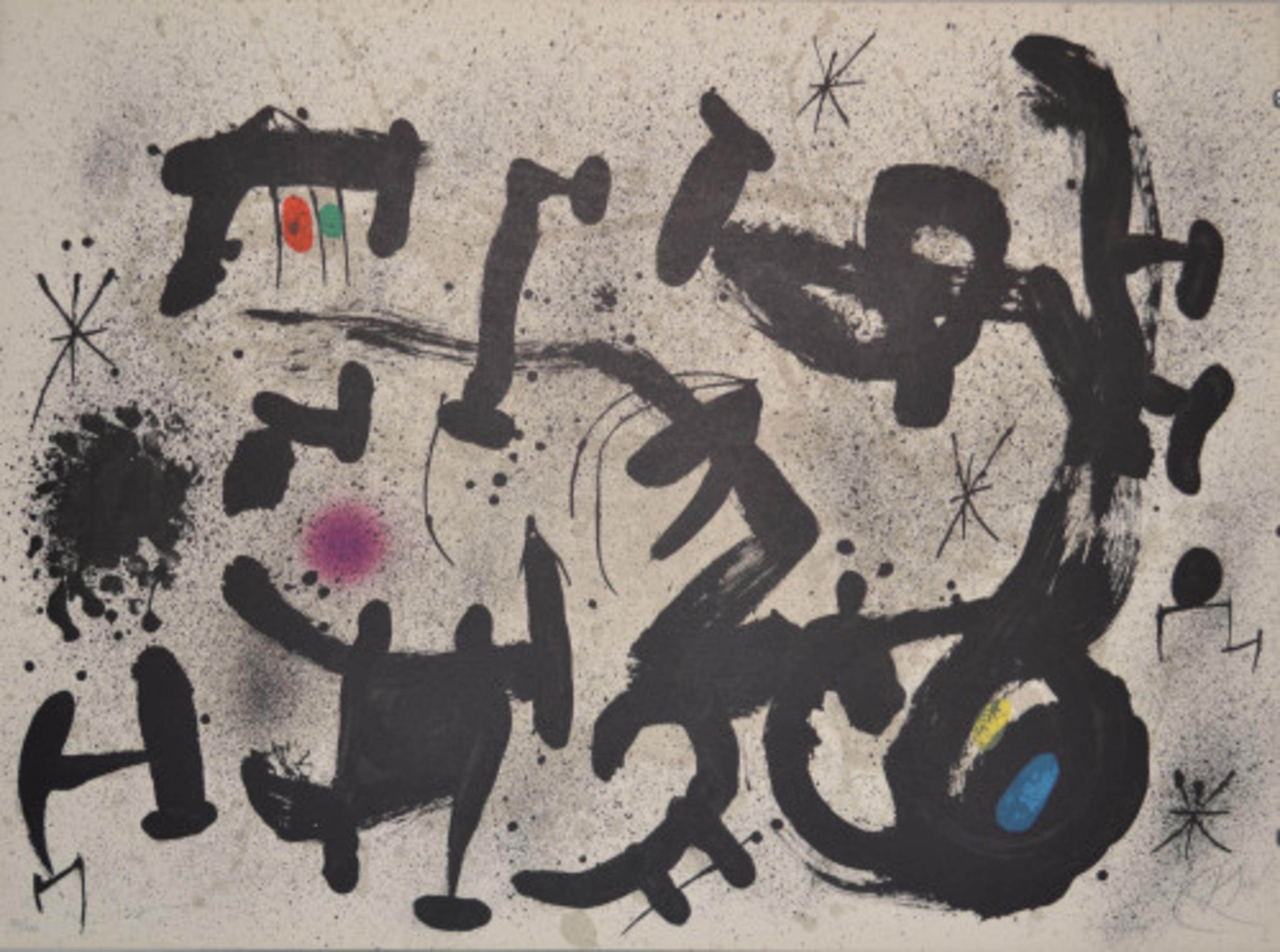 Hommage A Joan Prats - M1034 - Print by Joan Miró