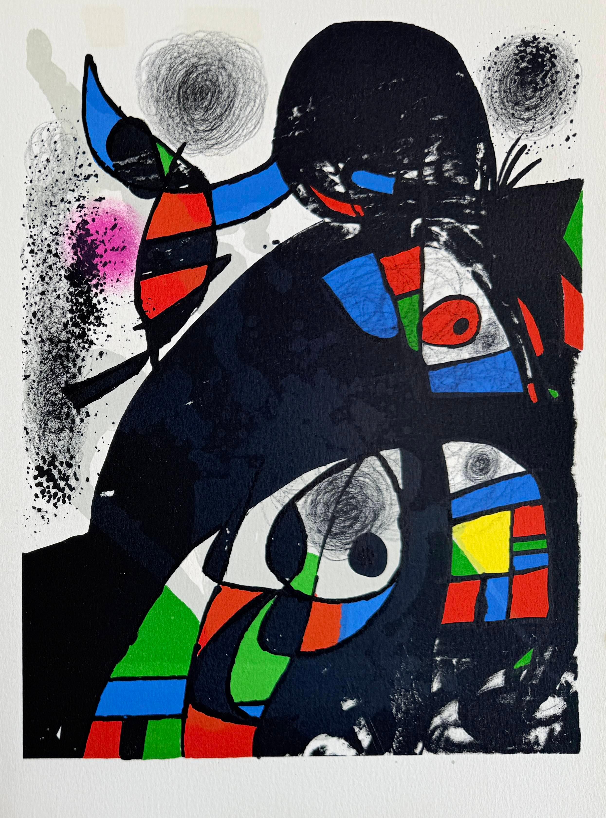 Omaggio a San Lazzaro - Print Moderno di Joan Miró