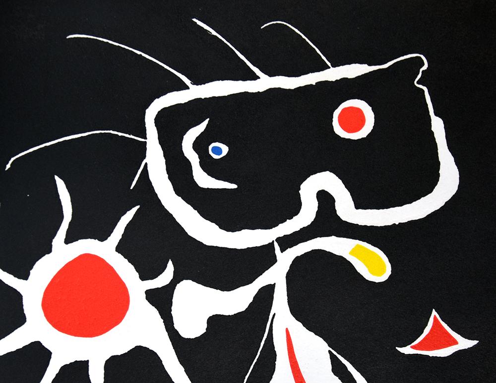 Hommage a San Lazzaro, Pl. 3, 1977 - Modern Print by Joan Miró