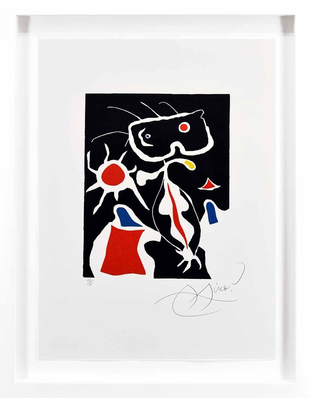 Hommage a San Lazzaro, Pl. 3, 1977 - Print by Joan Miró