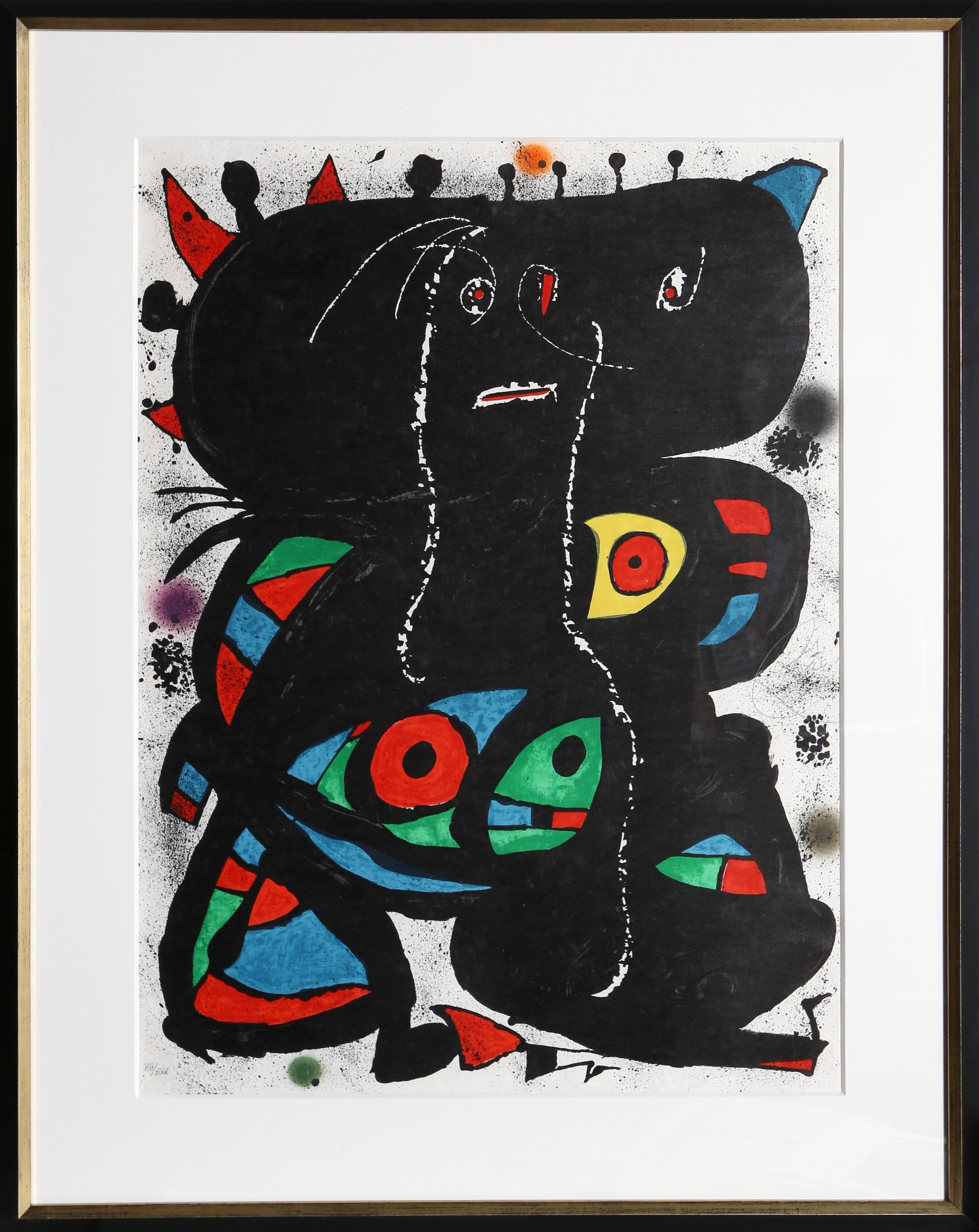 Joan Miró Abstract Print - Hommage aux Prix Nobel (Tribute to the Nobel Prize)