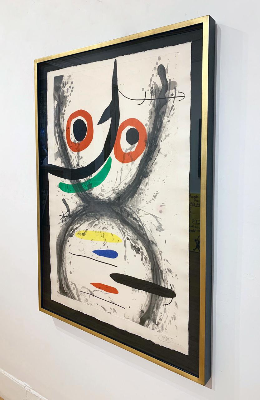 Hooked - Modern Print by Joan Miró