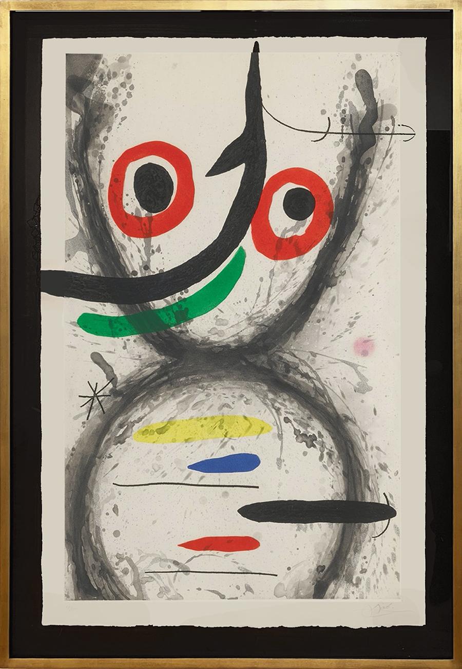 Joan Miró Abstract Print - Hooked