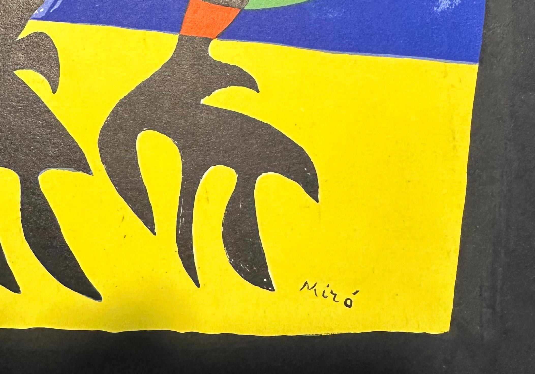 Joan Miró, The Dog Barking at the Moon For Sale 2