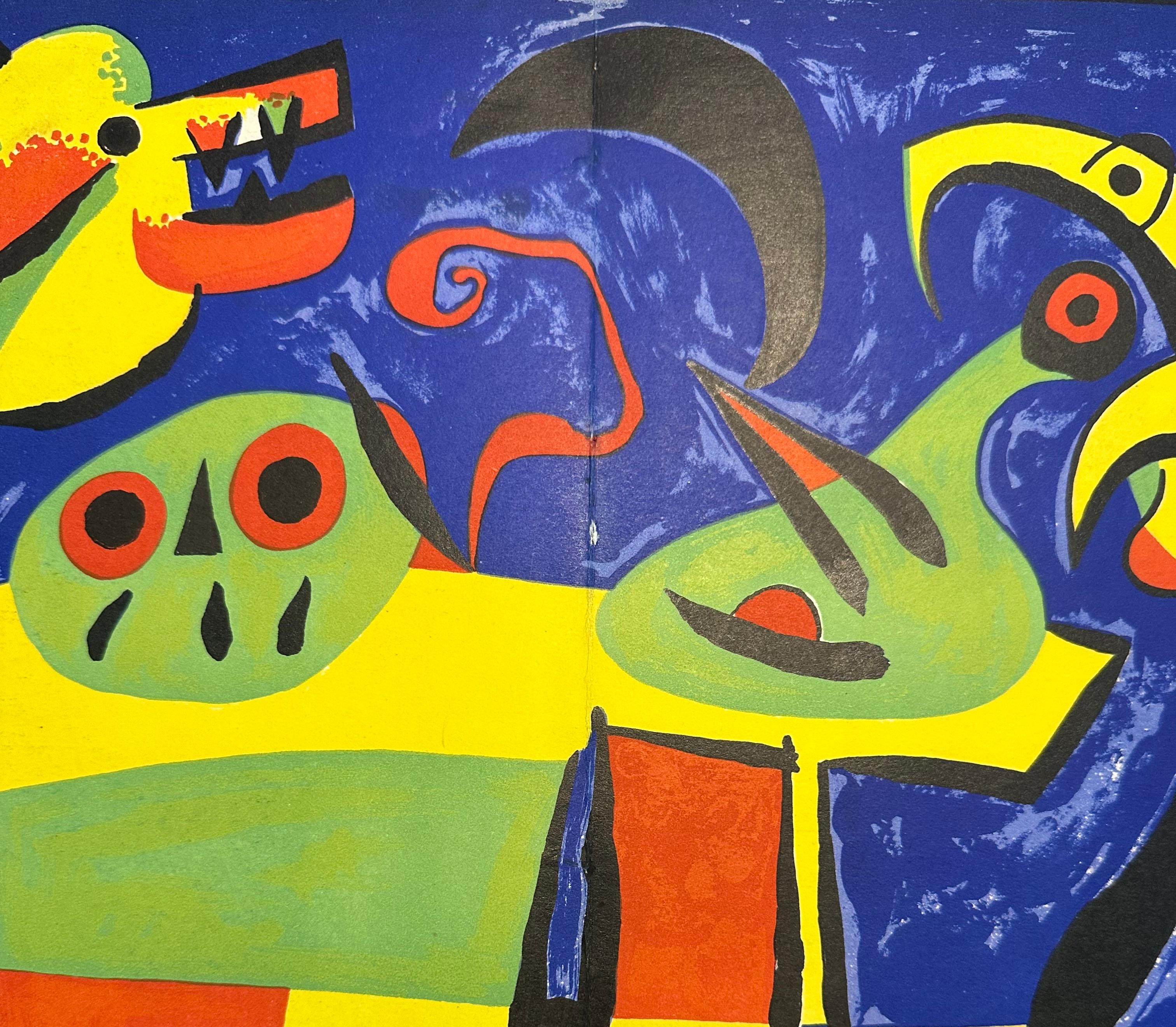 Joan Miró, The Dog Barking at the Moon For Sale 3