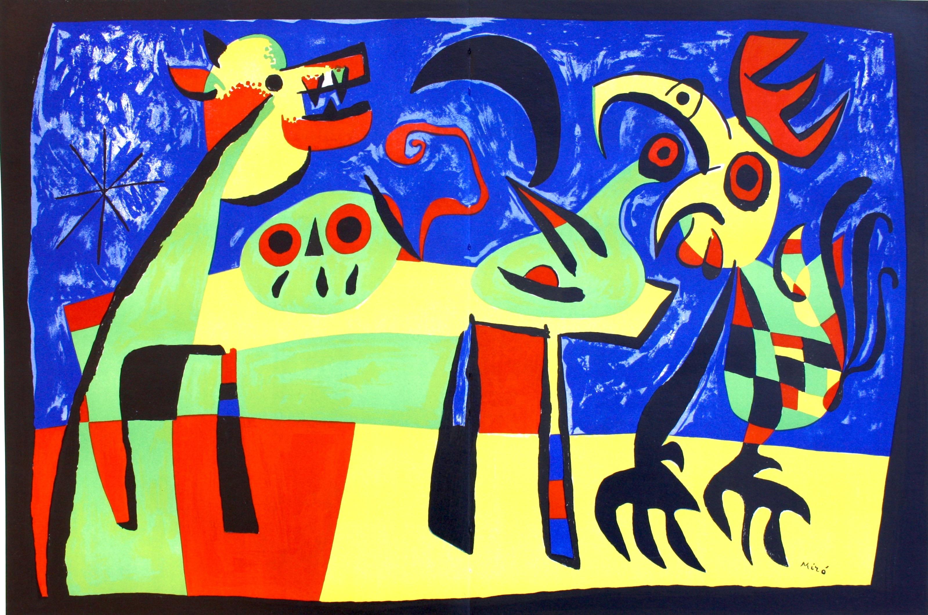 Joan Miró, El perro ladrando a la luna