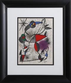 Jaillie du Calcaire, 1972 Lithograph by Joan Miro