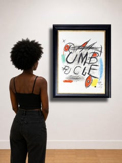Joan Miró (1893–1983) - Affiche pour le film "Umbracle" - Color lithograph