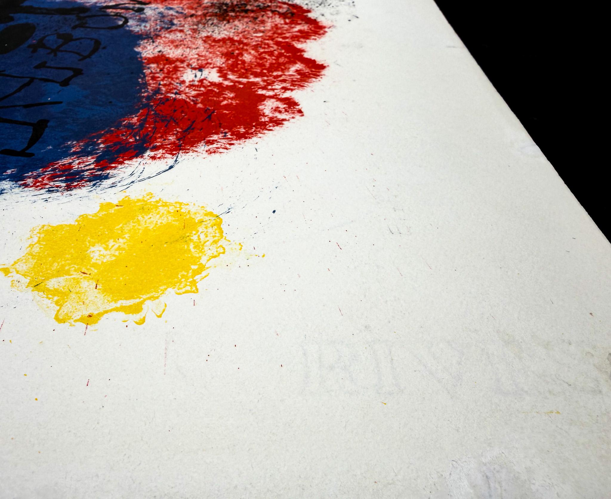 Joan Mirò (1893–1983) - Album 19 - Colour lithograph on BFK Rives paper - 1963 For Sale 1