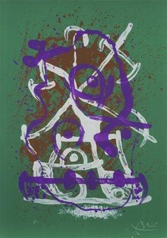 Joan Miró (1893-1983) – Chevauchée – Colour lithograph – 1969
