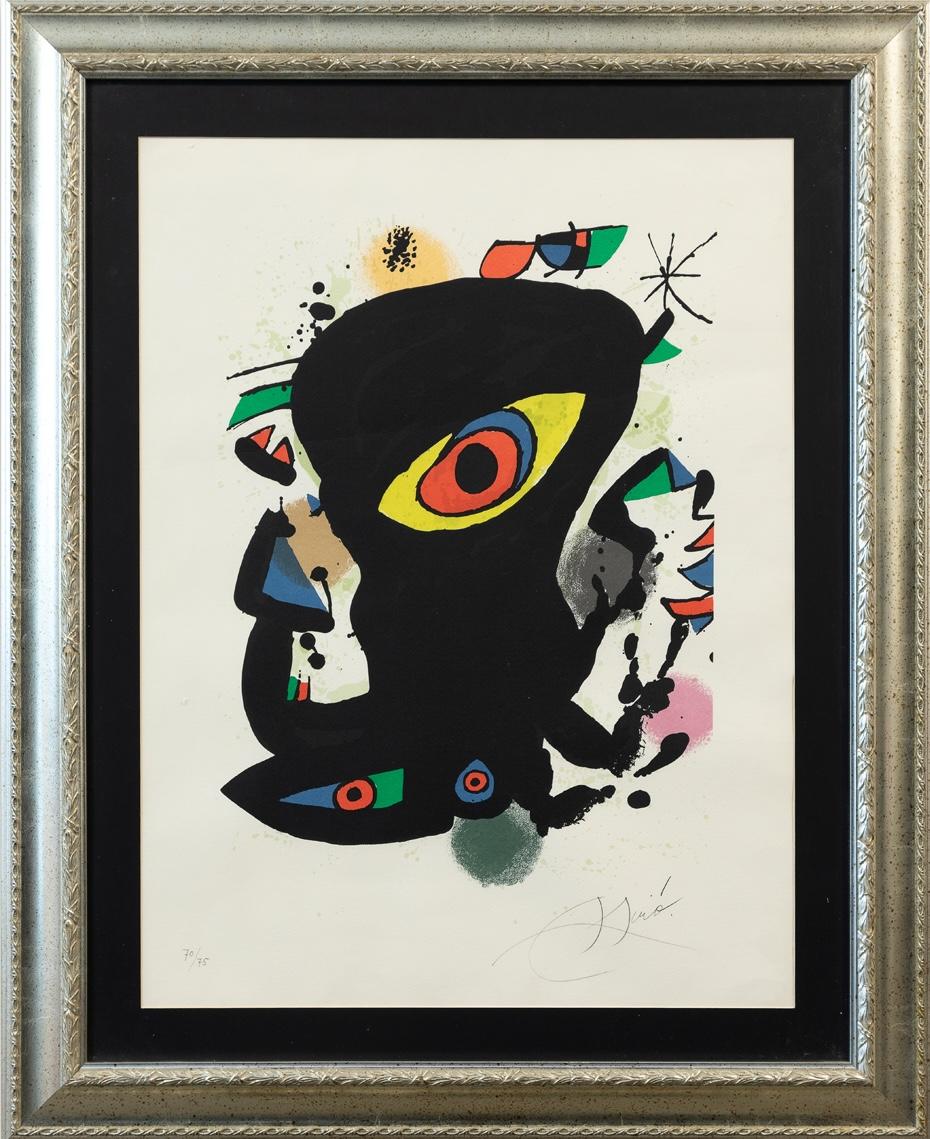 Joan Miró (1893–1983) - Color lithograph on Guarro paper - 1974