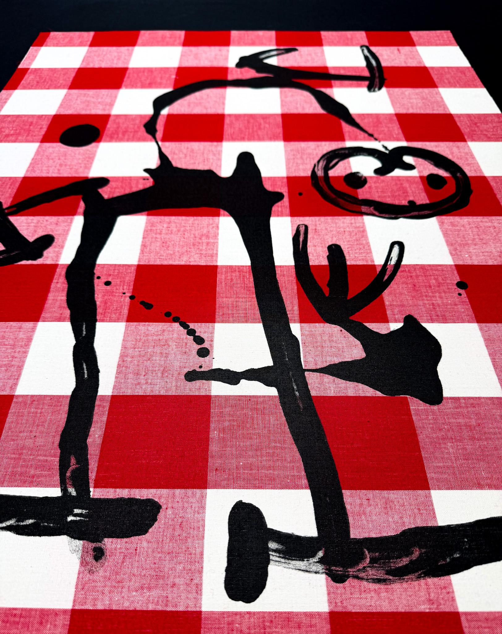 Joan Miró (1893–1983) - El analfabeto de los cuadros rojos - Color lithograph For Sale 2