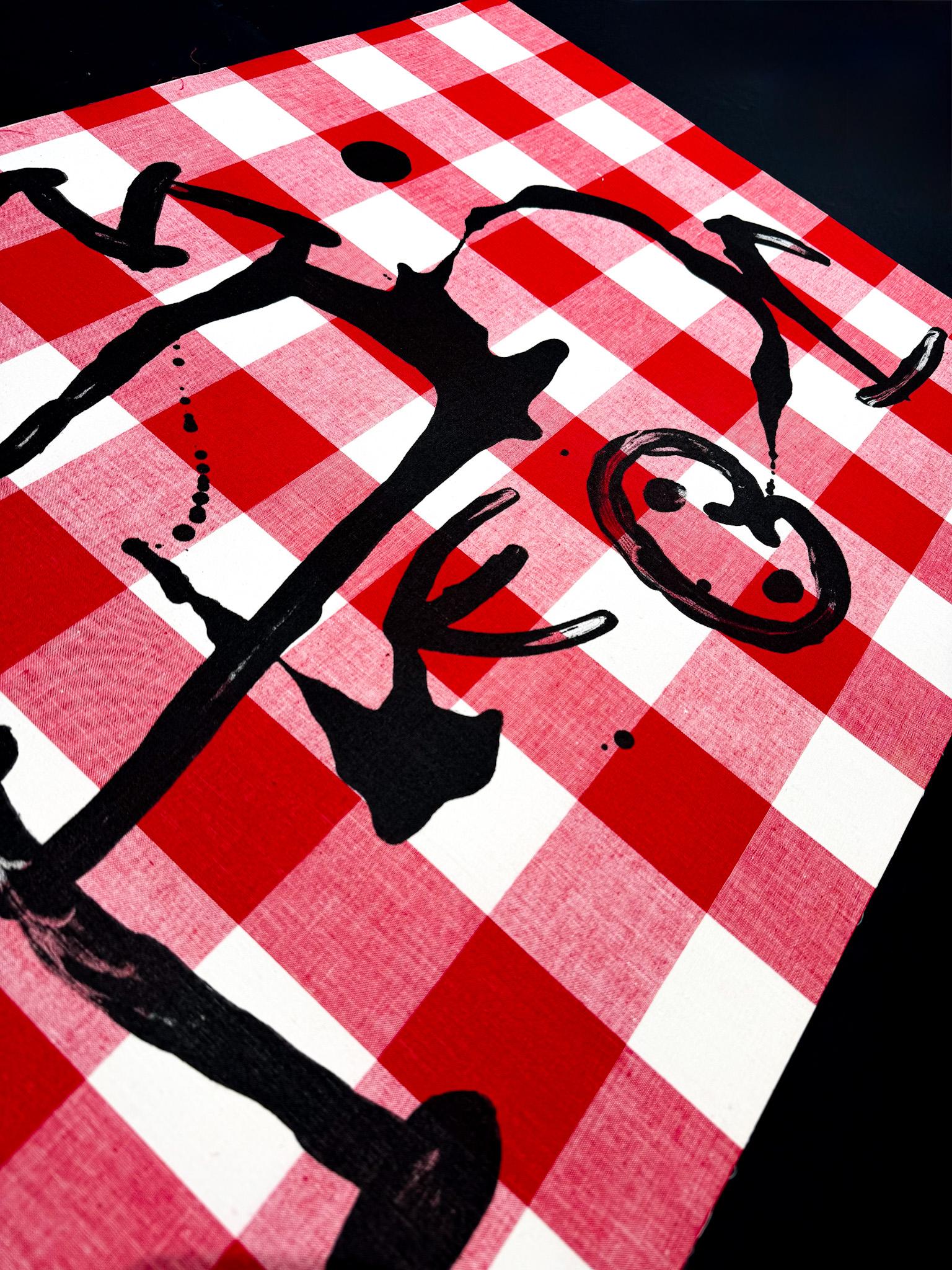 Joan Miró (1893–1983) - El analfabeto de los cuadros rojos - Color lithograph For Sale 3