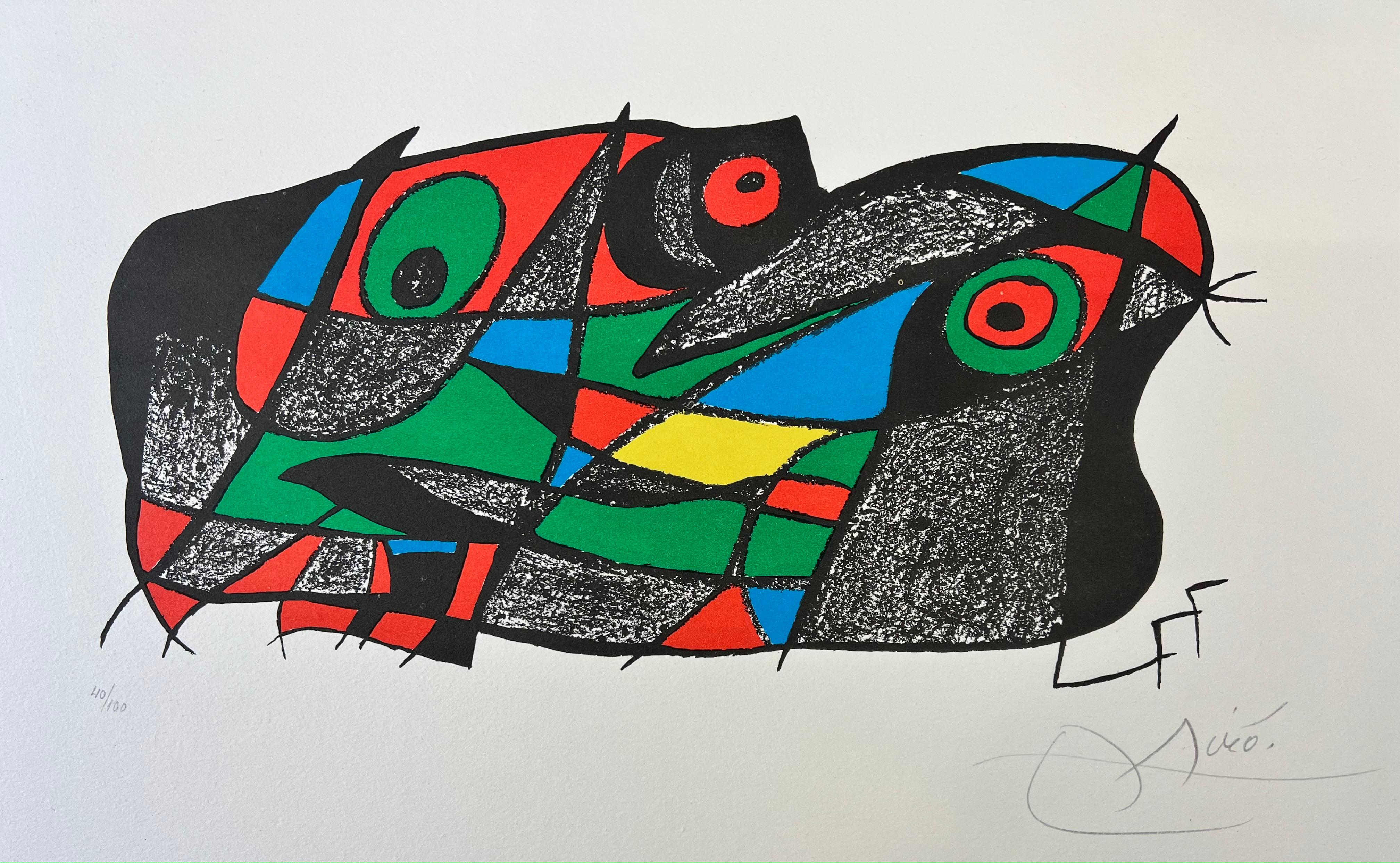 Joan Miró ( 1893 – 1983 ) – FOTOSCOP – hand-signed Lithograph – 1974 1