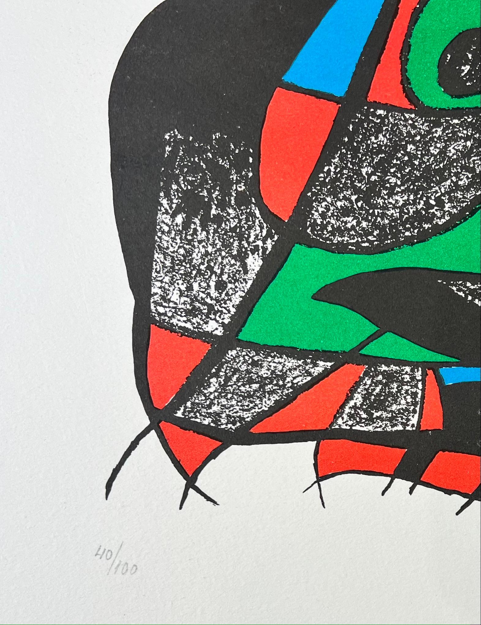 Joan Miró ( 1893 – 1983 ) – FOTOSCOP – hand-signed Lithograph – 1974 2