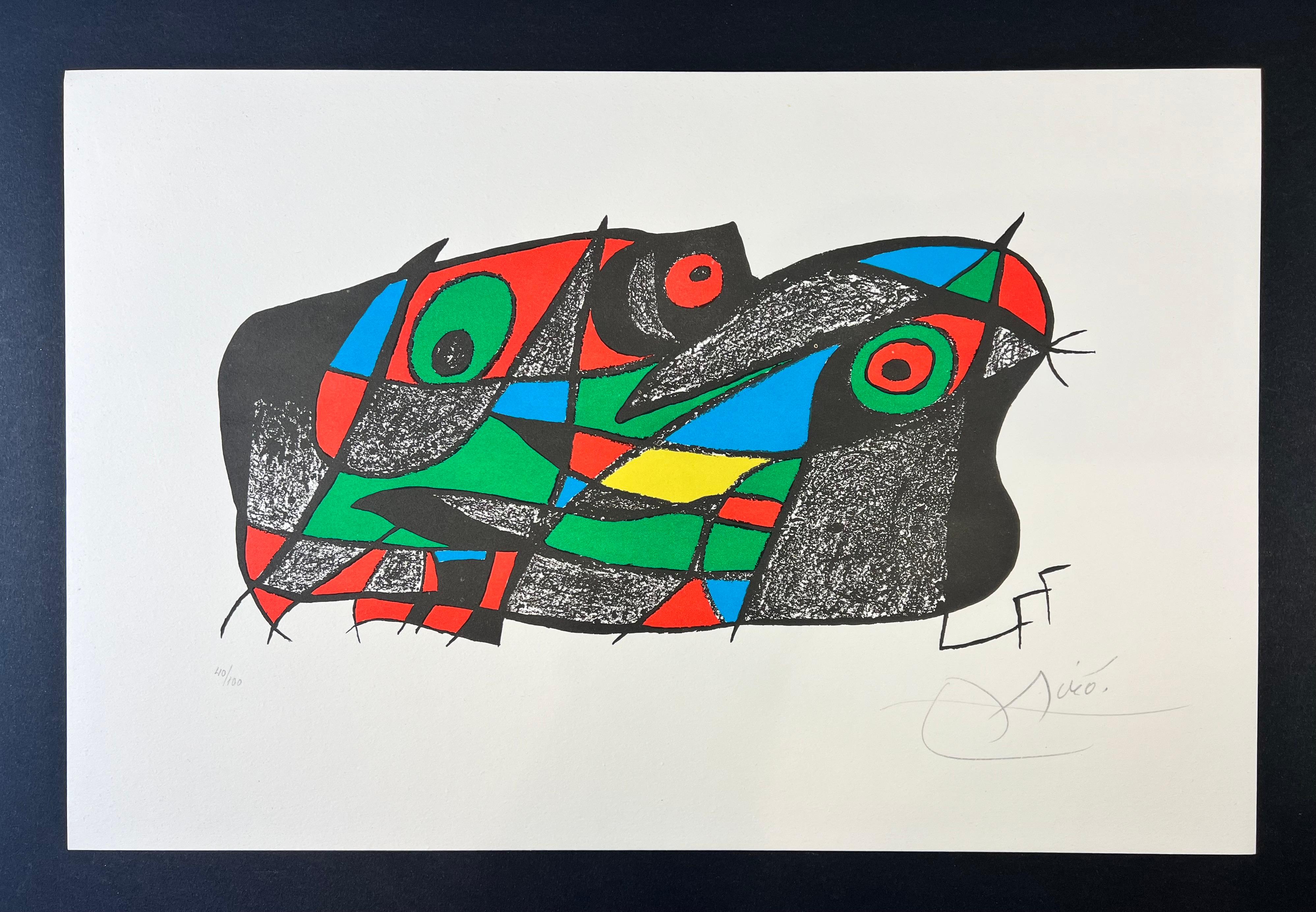 Joan Miró ( 1893 – 1983 ) – FOTOSCOP – hand-signed Lithograph – 1974 6