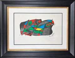 Joan Miró ( 1893 - 1983 ) - FOTOSCOP - handsignierte Lithographie - 1974
