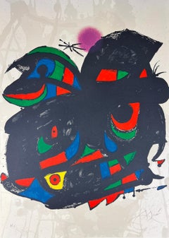 Joan Miró ( 1893 – 1983 ) – hand-signed Lithograph – 1976