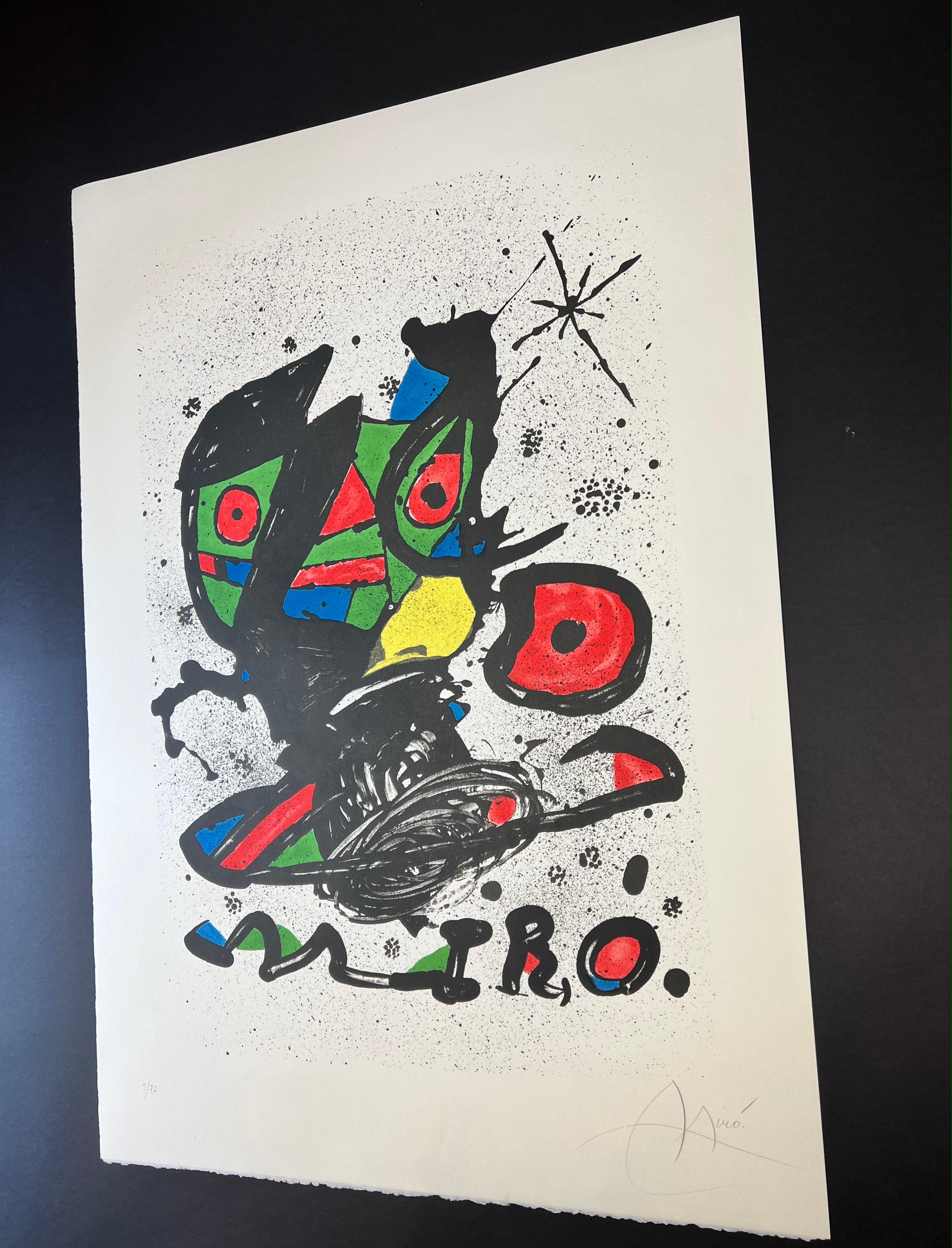 Joan Miró ( 1893 – 1983 ) – hand-signed lithograph on Arches – 1978 5