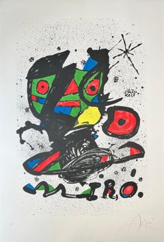 Joan Miró ( 1893 – 1983 ) – hand-signed lithograph on Arches – 1978