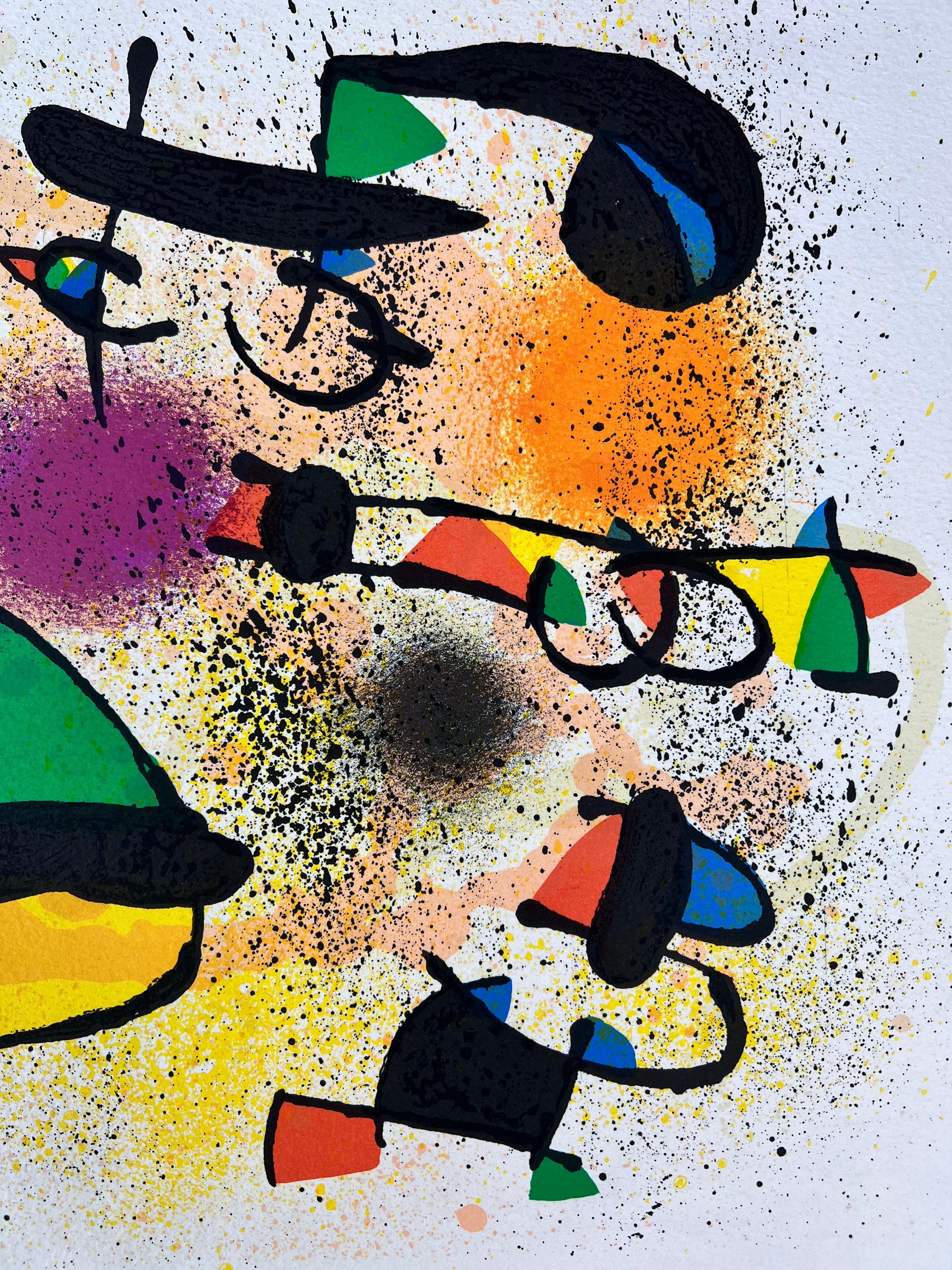Joan Miró ( 1893 – 1983 ) – hand-signed lithograph on Arches – 1980 7