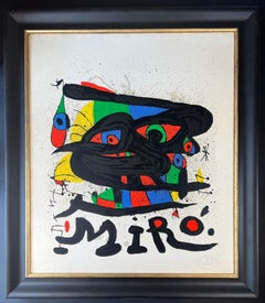  Joan Miró ( 1893 – 1983 ) – hand-signed Lithograph on Arches paper – 1971 
