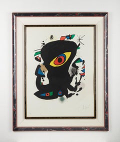 Joan Miró ( 1893 – 1983 ) - hand-signed Lithograph on Guarro paper – 1974