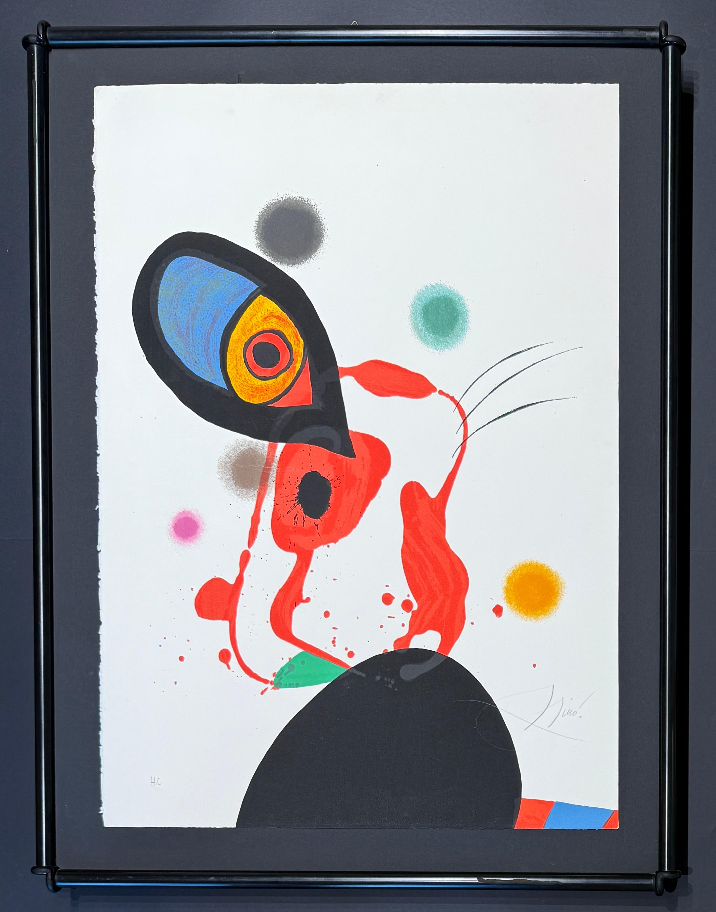 Joan Miró (1893–1983) – L’EUNUQUE IMPÉRIAL – Color lithograph on Arches paper For Sale 1
