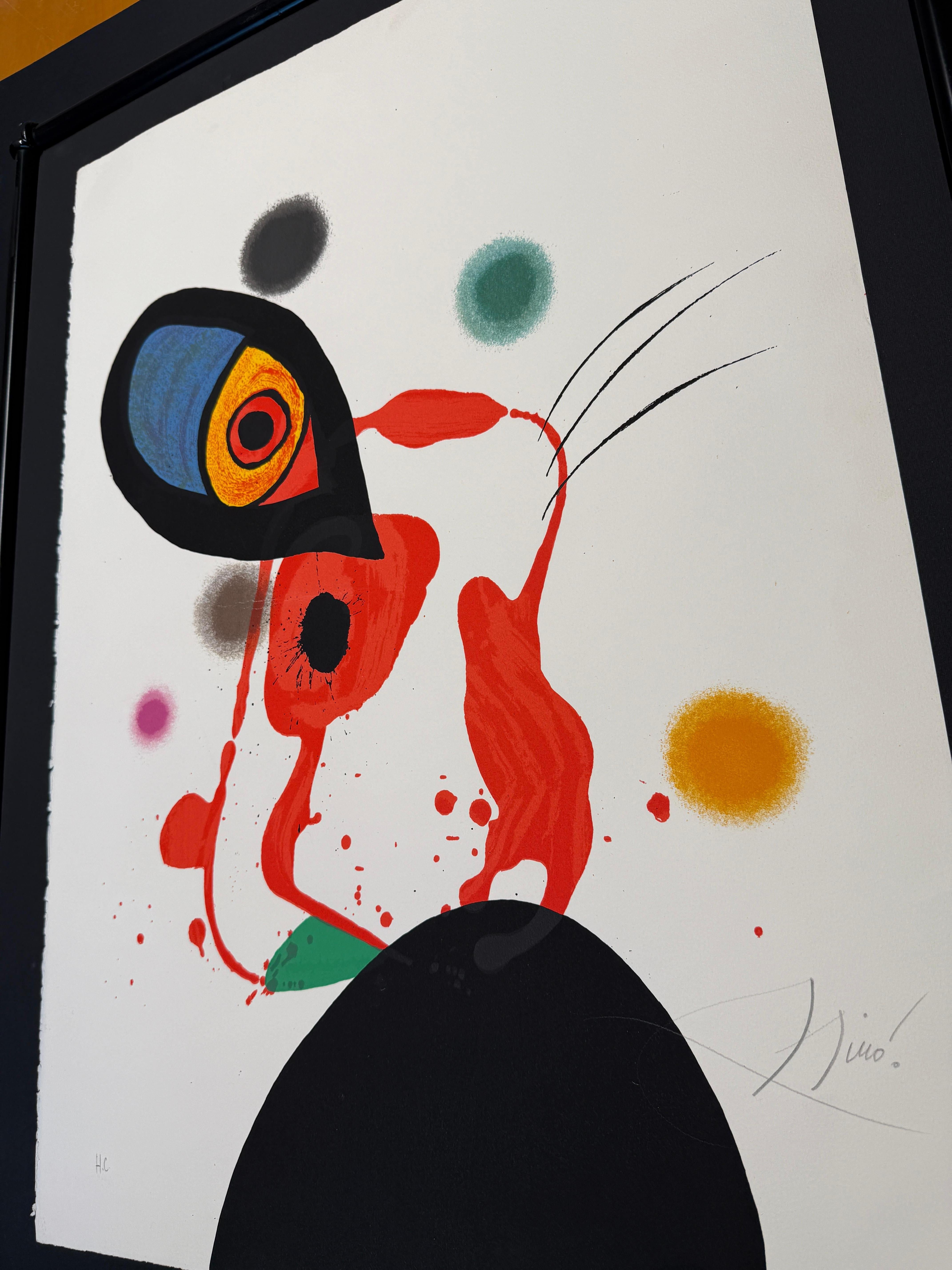 Joan Miró (1893–1983) – L’EUNUQUE IMPÉRIAL – Color lithograph on Arches paper For Sale 2