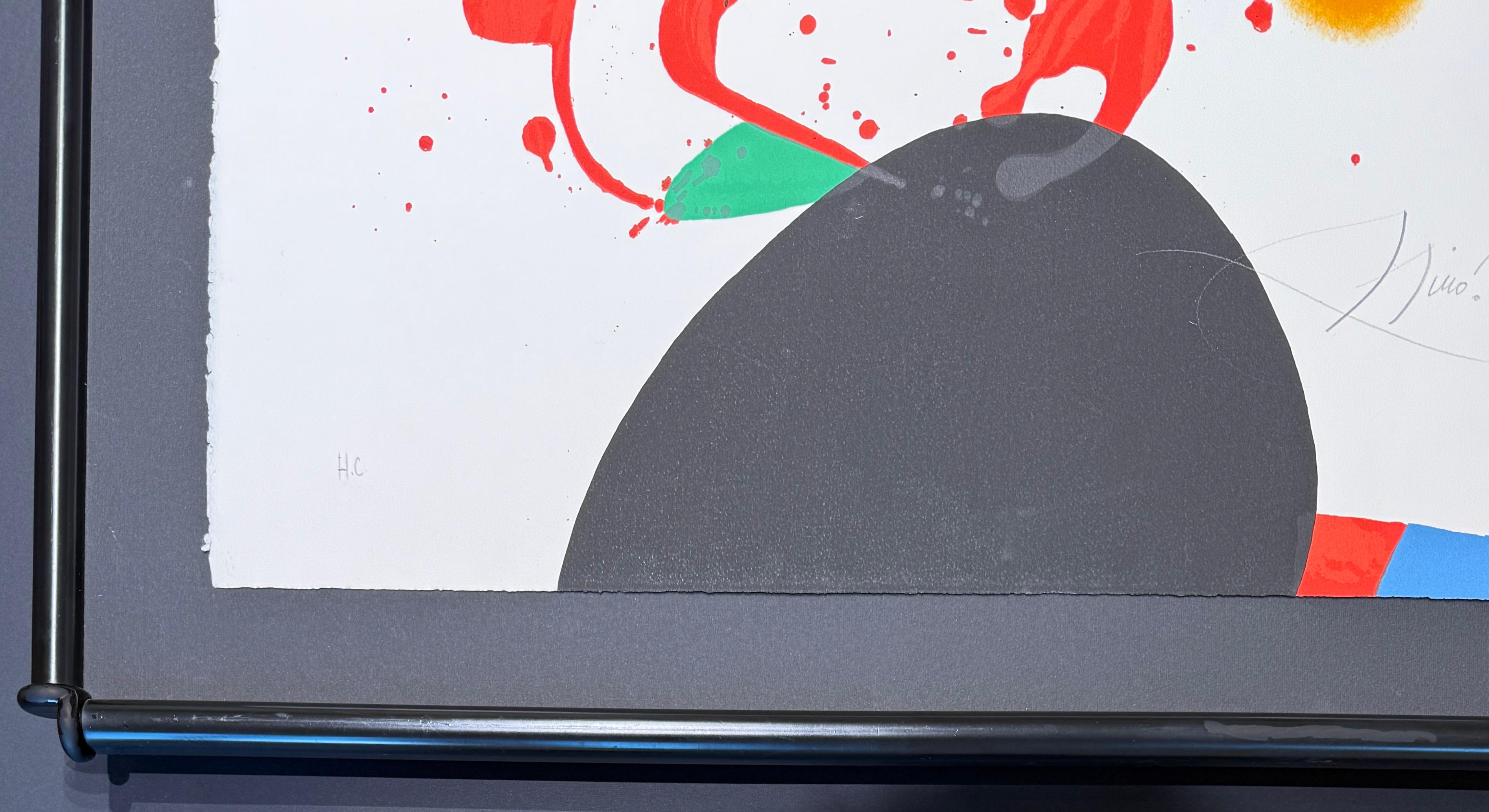 Joan Miró (1893–1983) – L’EUNUQUE IMPÉRIAL – Color lithograph on Arches paper For Sale 5