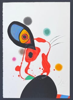 Joan Miró (1893–1983) – L’EUNUQUE IMPÉRIAL – Color lithograph on Arches paper