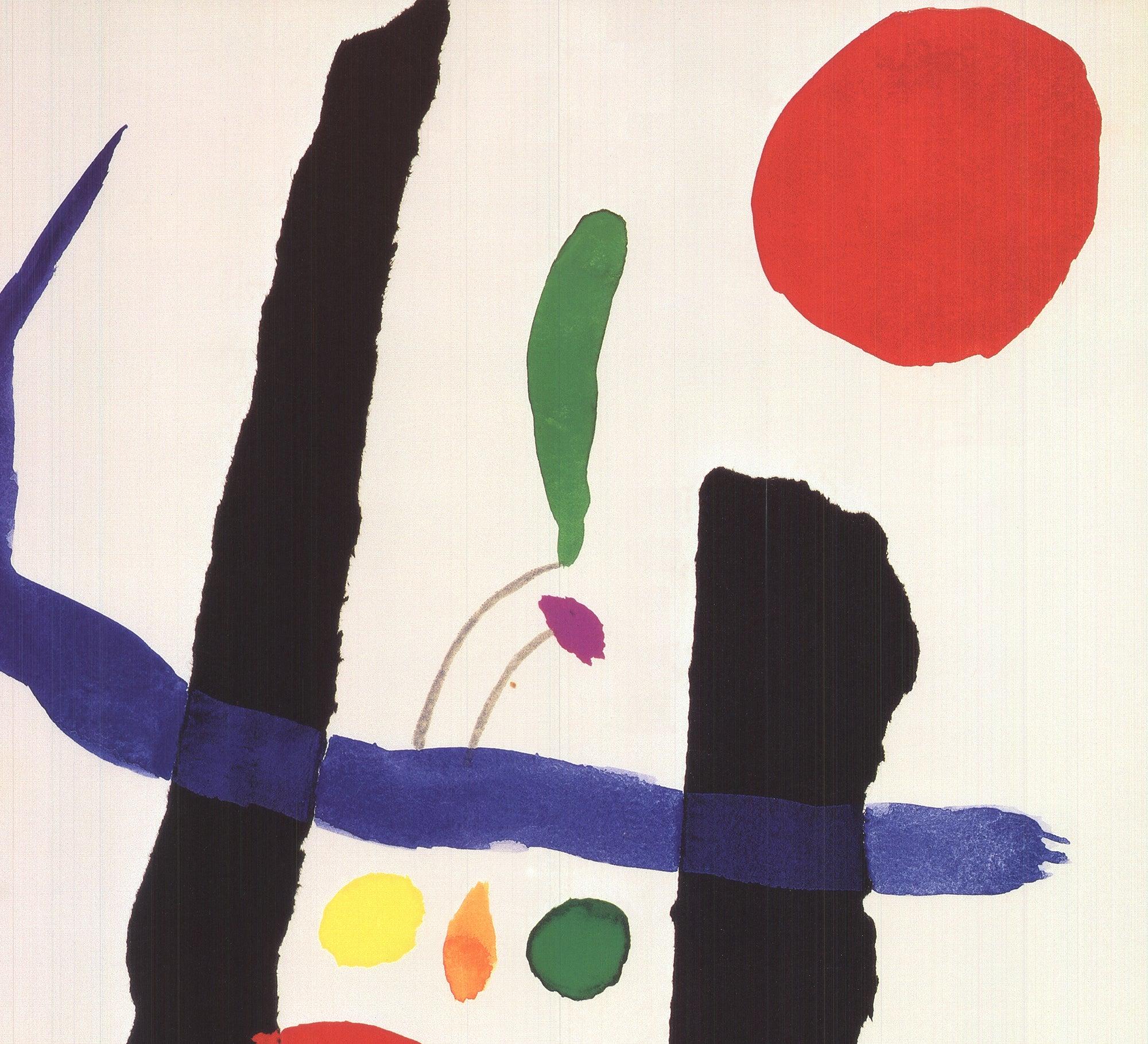 Joan Miro, Toute Epreuve, 1996, lithographie offset en vente 1