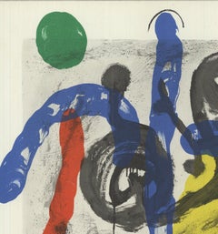 Joan Miro "Astratto dal numero 169 del DLM" 1967- Litografia