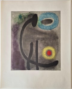 Joan Miró (after) -- FEMME ASSISE I/II da Femmes