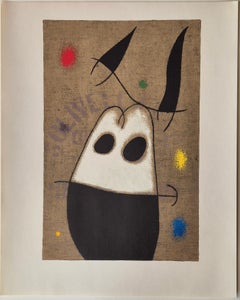 Joan Miró (Nach) -- FEMME ASSISE IV/V von Femmes