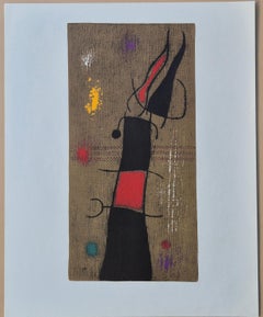 Joan Miró (After) -- FEMME ET OISEAU III/X de Femmes