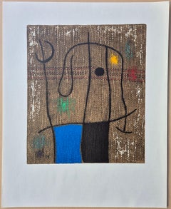 Joan Miró (After) -- FEMME ET OISEAU VII/X de Femmes
